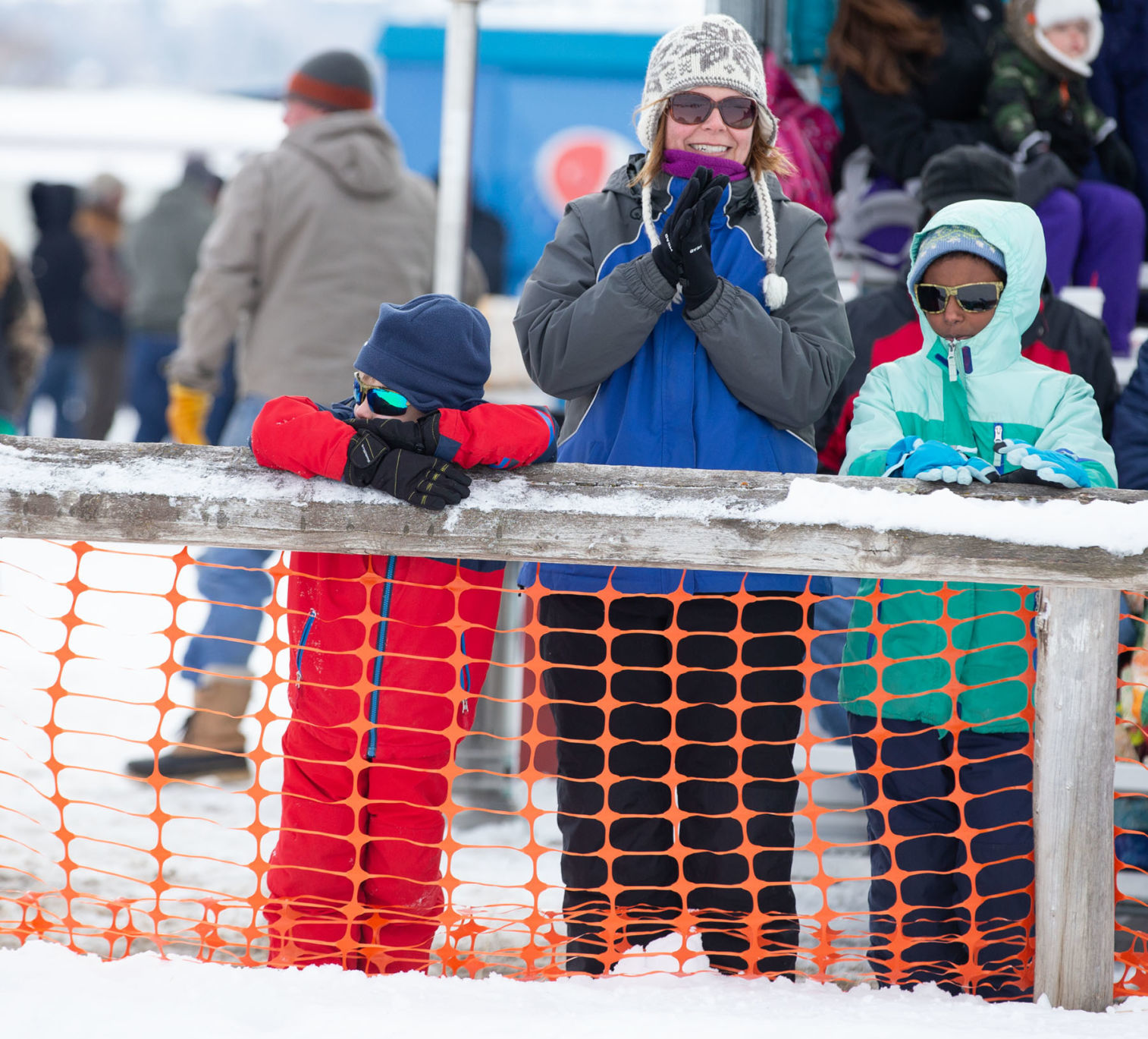 Last Chance Skijoring Race for the Gold
